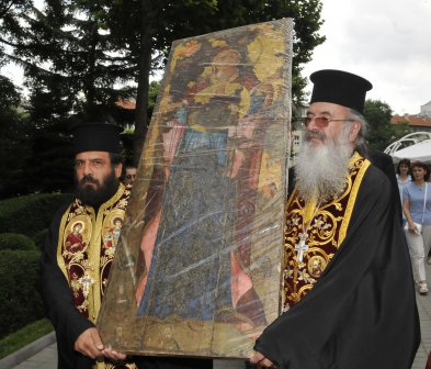 Чудотворна икона от Кипър пристигна в Бургас