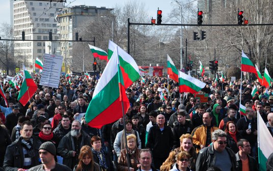 Протестът във Варна