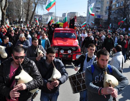 Протестът във Варна