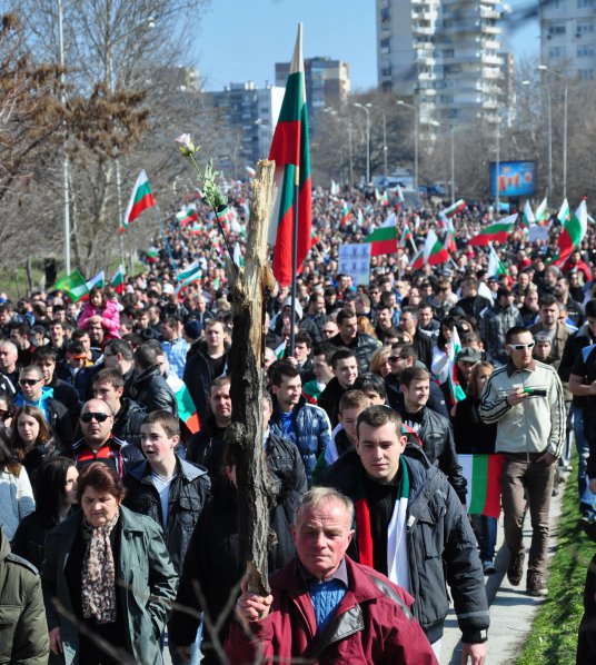 Протестът във Варна