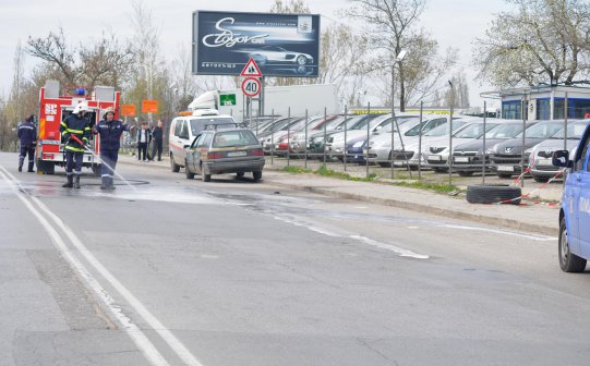 Гръмнала гума на ТИР уби мъж на Околовръстното в София