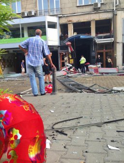 Взрив е избухнал в центъра на столицата срещу Руската църква