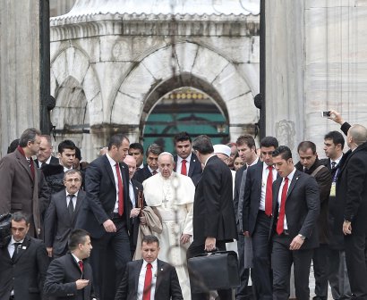 Папа Франциск в Истанбул