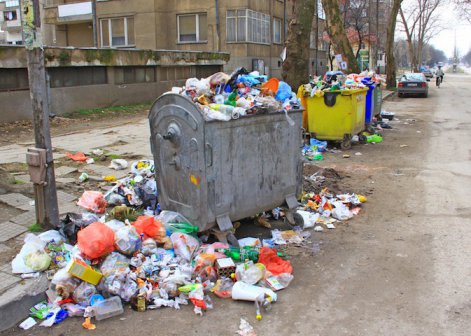 Община Видин потъна в боклуци
