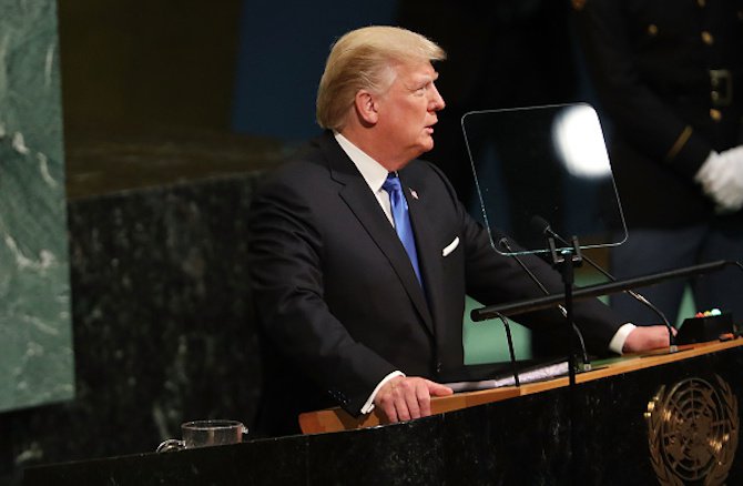 Първа реч на Доналд Тръмп пред Общото събрание на ООН