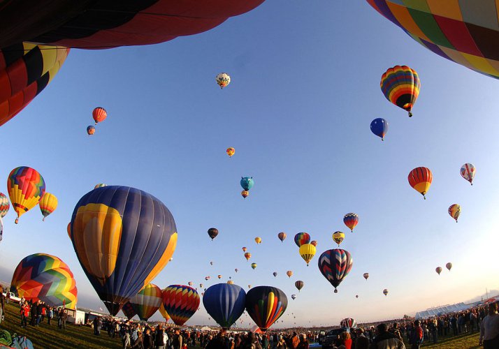 Фестивалът на балоните в Ню Мексико