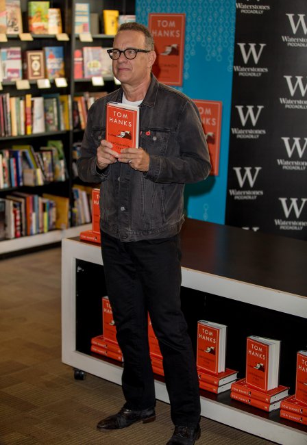 Том Ханкс представи новата си книга "Uncommon type" в Лондон