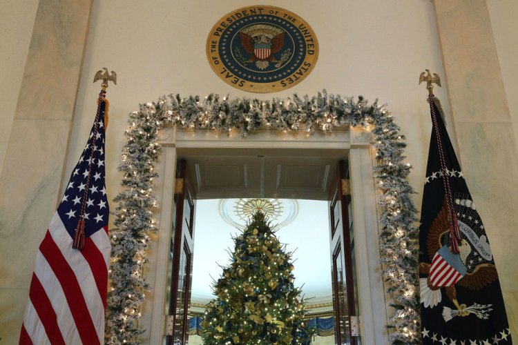 Мелания Тръмп украси Белия дом
