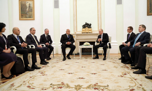 Борисов и Путин се срещнаха 