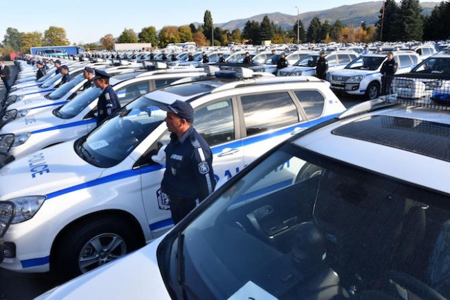 Жандармерията получи 341 нови автомобила на Националното съвещание на МВР
