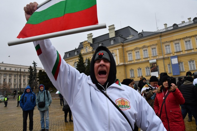 Национален протест и авто-шествие "Смяна на системата" в София