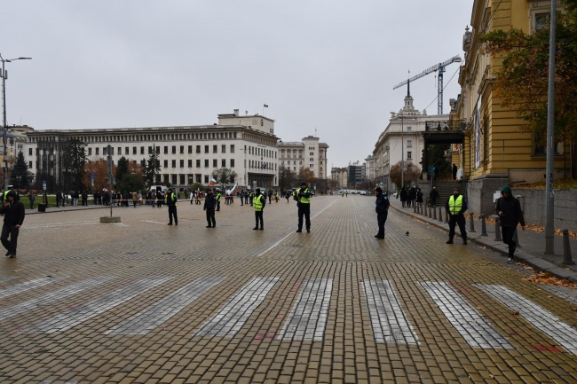 Национален протест и авто-шествие "Смяна на системата" в София