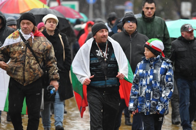 Национален протест и авто-шествие "Смяна на системата" в София