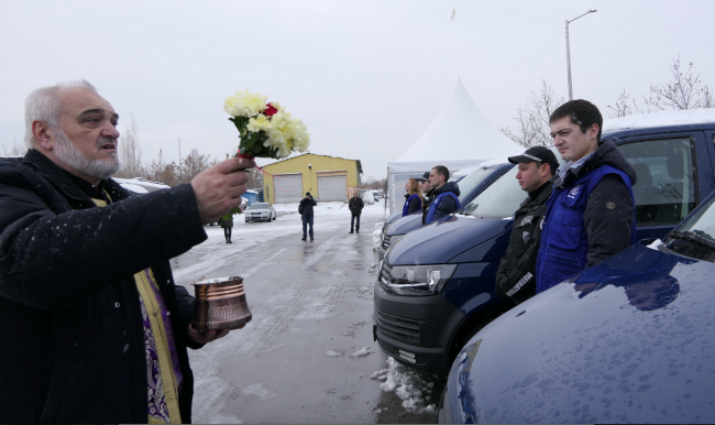 МВР получи превозни средства от Мисията на Международната организация по миграция