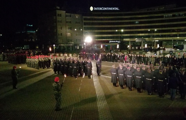 Румен Радев участва в тържествената заря, проверка за Националният празник