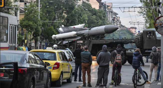 Проведе се генералната репетиция за военния парад на 6-ти май