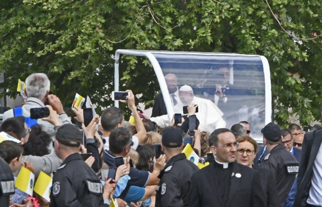 Папа Франциск посети Раковски