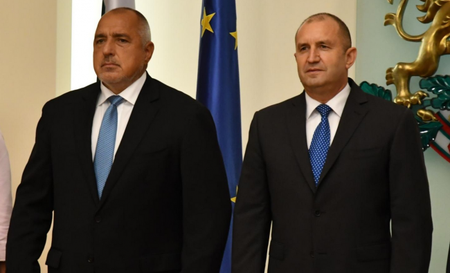 Румен Радев се срещна с Бойко Борисов относно Северна Македония