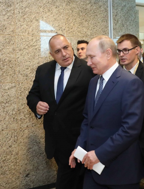Борисов рамо до рамо с Ердоган, Путин и Вучич. Откриха "Турски поток"