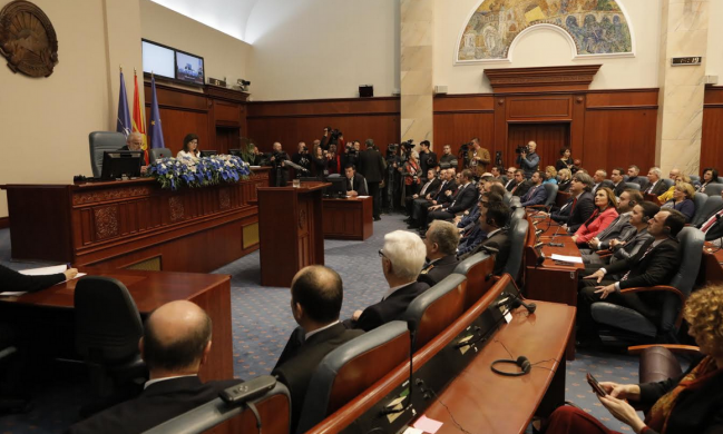 Цвета Караянчева присъства в Скопие на ратифицирането на Протокола за присъединяване на Северна Македония към НАТО