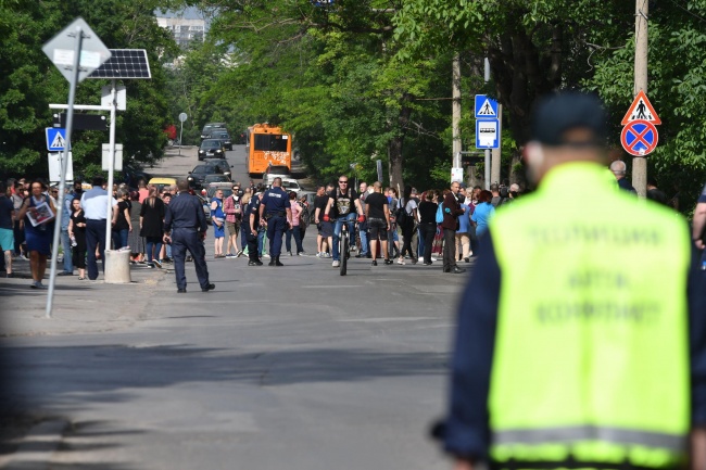 Протест в Захарна фабрика блокира бул. Сливница