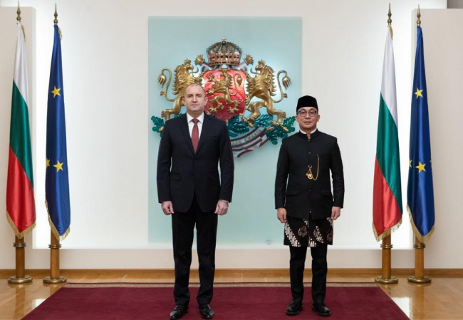 Новодошлият посланик на Република Индонезия връчи акредитивните си писма на президента Румен Радев