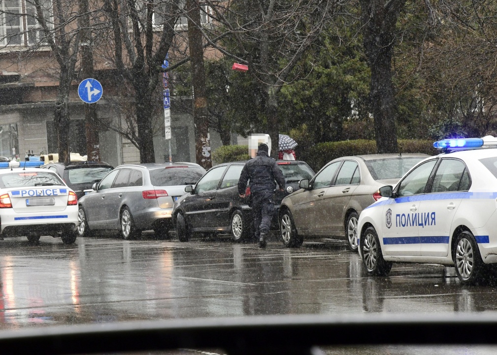 Задържаха мъж в центъра на София