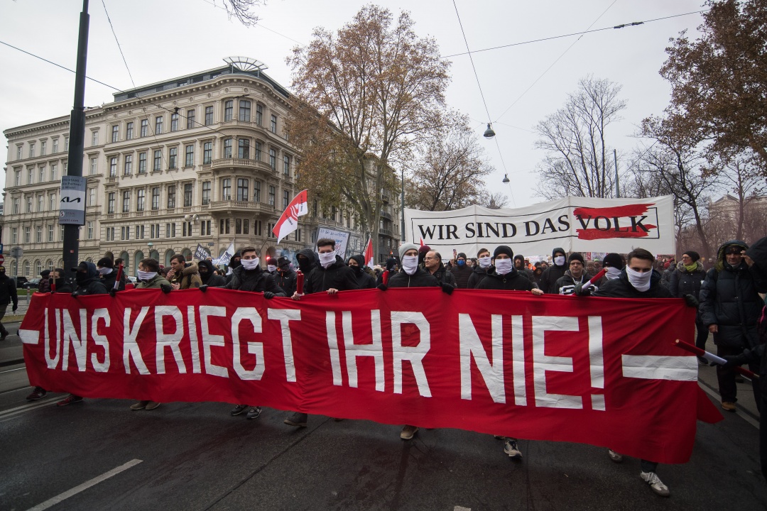 Голям протест във Виена срещу  COVID мерките