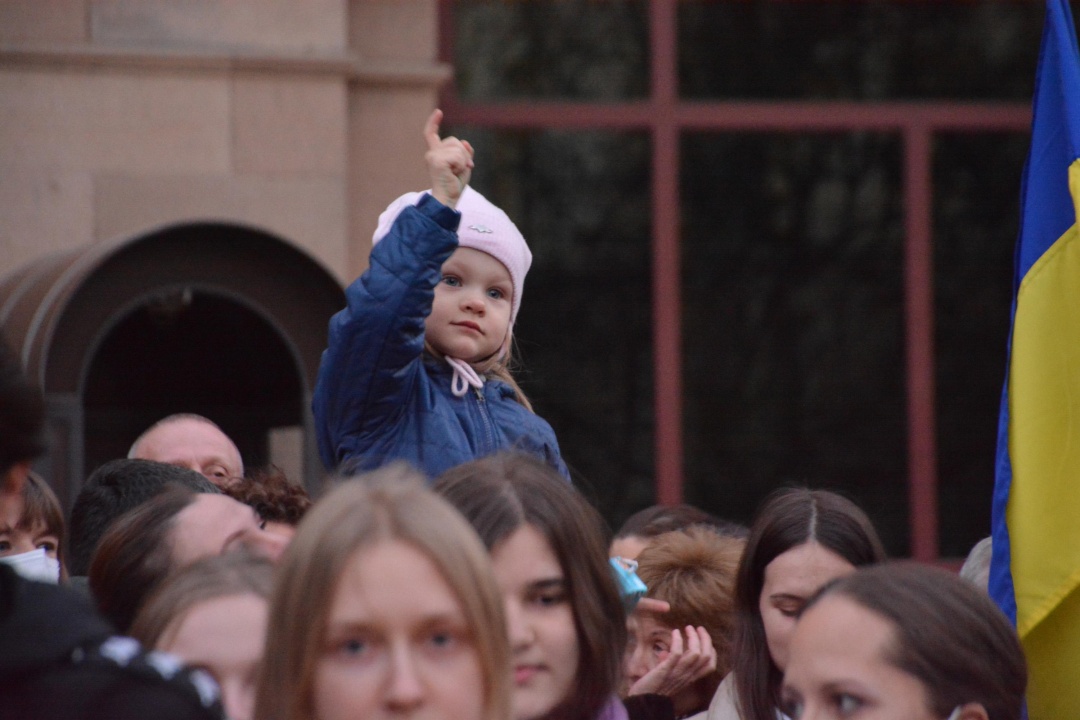 София с многохиляден антивоенен протест в подкрепа на Украйна