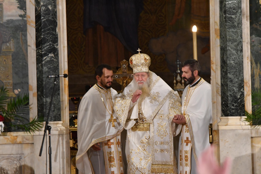 Празнична Василиева света литургия за Рождество Христово в София