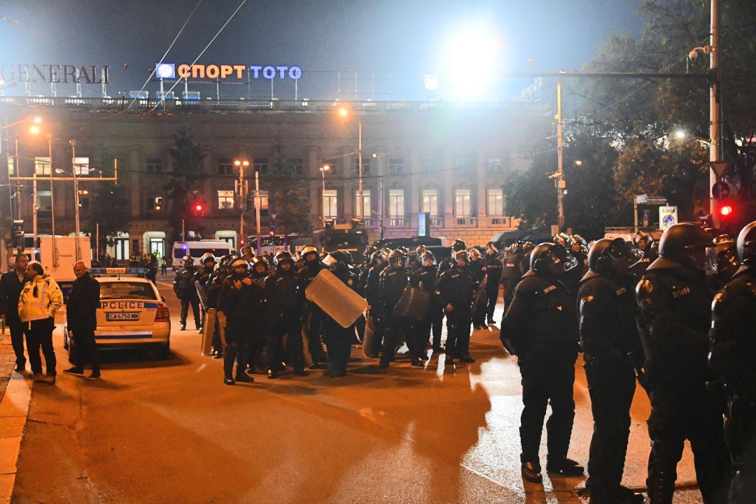 Погроми в София по време на протеста срещу ръководството БФС