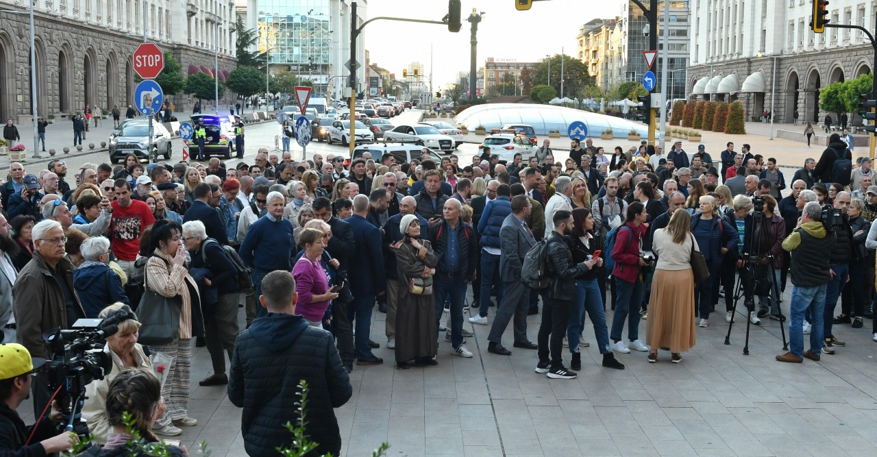 Протест в София срещу номинацията на Сарафов за главен прокурор