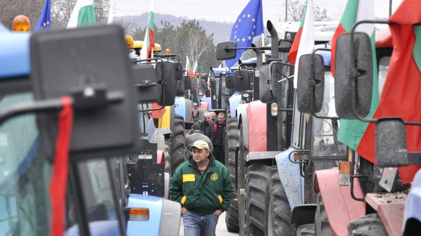 Зърнопроизводителите на предупредителен протест