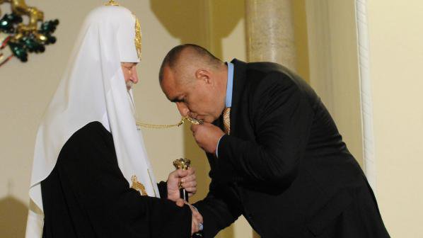 Руският патриарх Кирил се срещна с Росен Плевнелиев и Бойко Борисов