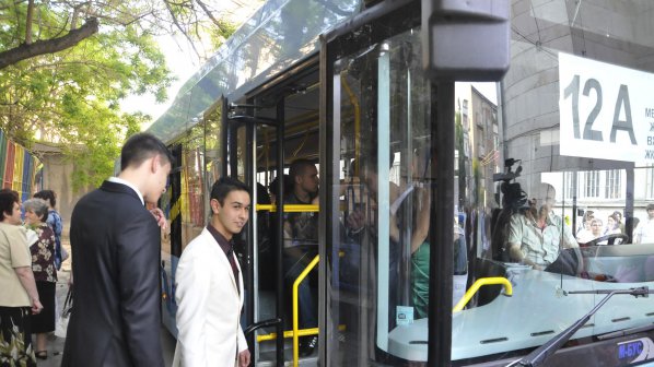 Пускат новите автобуси в Бургас безплатно