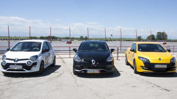 Тест: Първи обиколки с новото Renault Clio RS на писта &quot;Дракон&quot;