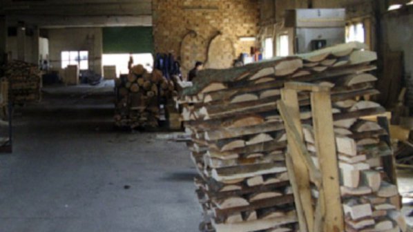 Арестуваха собственик на дърводелски цех за крадене на дървесина