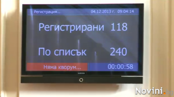 След тежката работна нощ. ГЕРБ напуснаха залата. Кворум няма