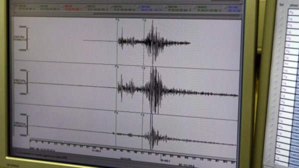 Земетресение с магнитуд 4,5 е регистрирано в района на Вранча