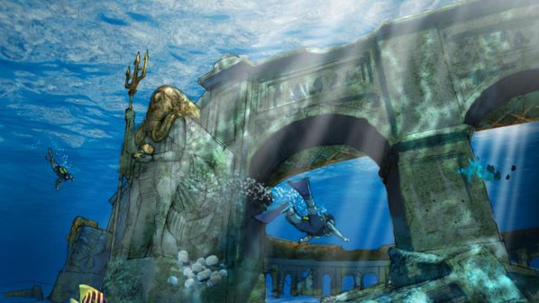 Плуване сред руини ще предложи подводен парк в Дубай