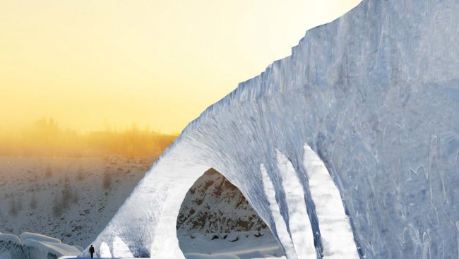 Студенти ще строят леден мост, вдъхновен от Леонардо да Винчи