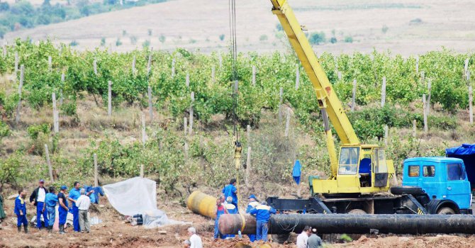 Свлачище засегна газопровод в Банско, доставките на газ са спрени