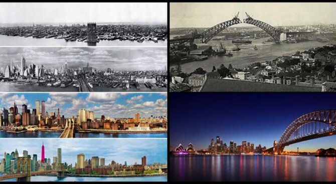 Преди и сега: 20 удивителни световни градове