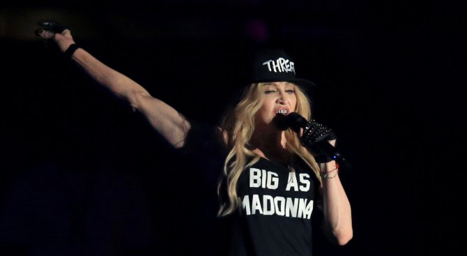 Мадона даде &quot;благословията си&quot; на папата