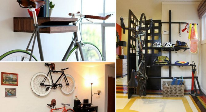 Седем хитри идеи къде да държим велосипеда у дома