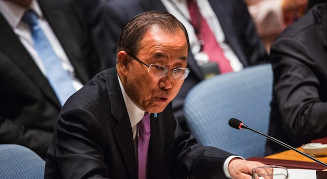 Бан Ки-мун не е оптимист след разговорите с израелските и палестинските лидери