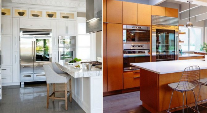 Хладилници със стъклени врати – идеи за блясък и стил в кухнята