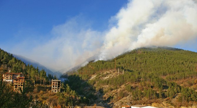 Бедственото положение в Смолян заради горския пожар остава