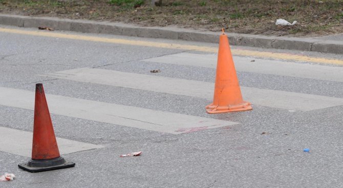 Блъснаха жена на пешеходна пътека в Благоевград