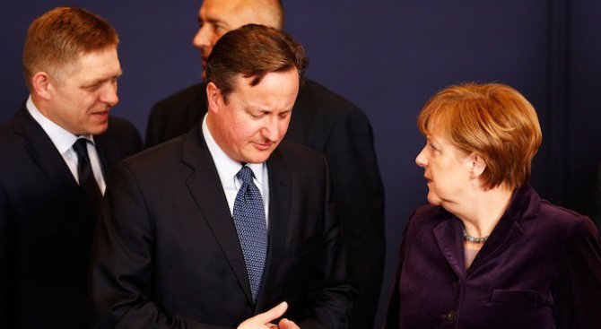 Камерън и Меркел: Нужни са още усилия за постигне на съгласие между ЕС и Лондон